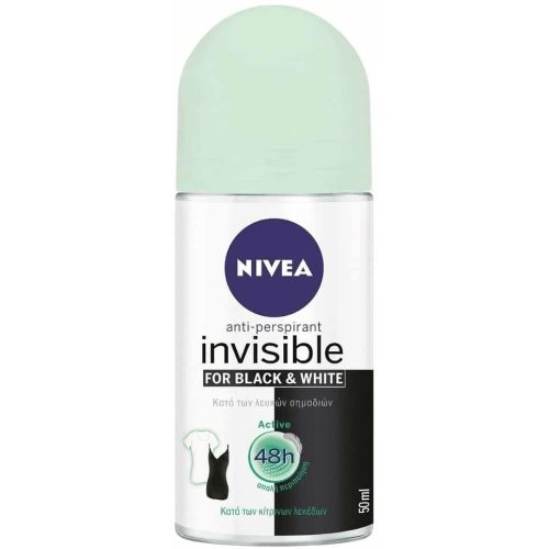 Nivea roll-on 50 ml Invisible B&W Active