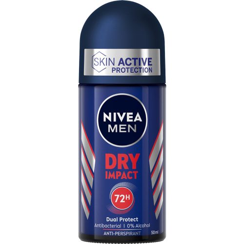 Nivea roll-on férfi 50 ml Dry Impact 0 % Alcohol