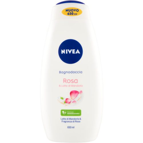 Nivea tusfürdő 650 ml Rose&Almond Milk