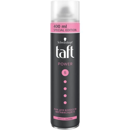 Taft hajlakk 400 ml Power 5 Cashmere