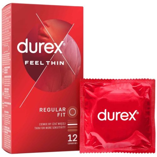 Durex óvszer 12 db Feel Thin