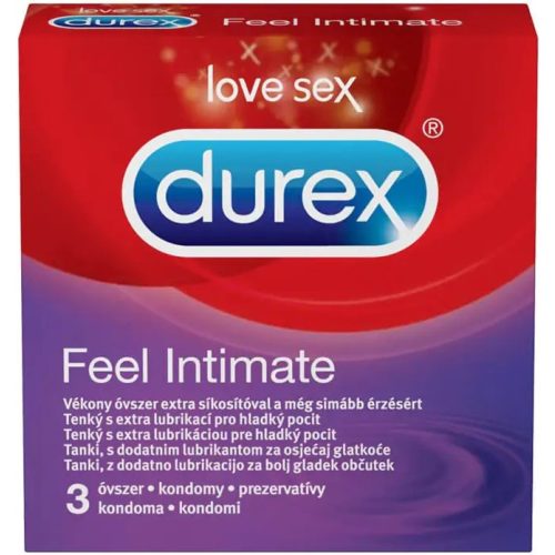 Durex óvszer 3 db Feel Intimate