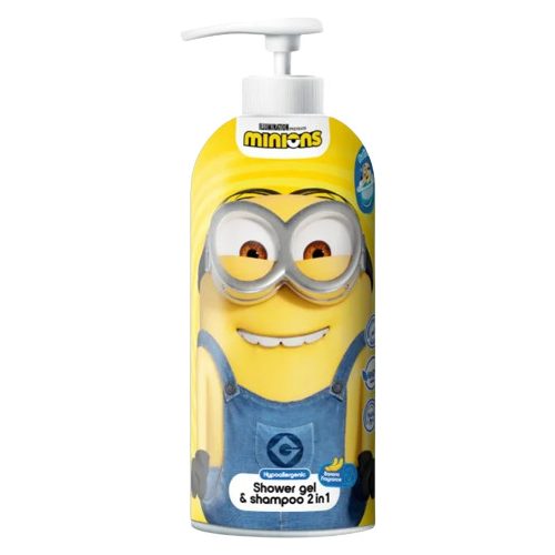 Minions tusfürdő és sampon 2in1 1000 ml - Banana