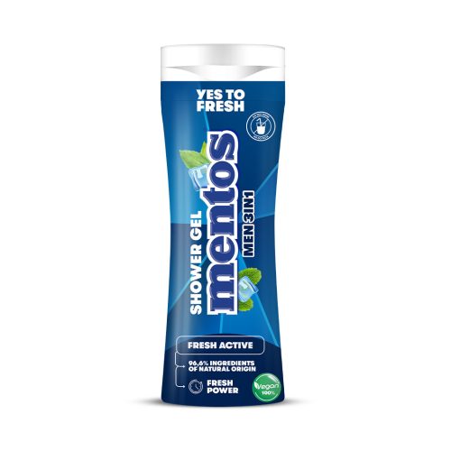 Mentos tusfürdő és sampon 3in1 300 ml - Cool Fresh Men14db/#