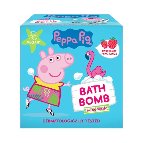 Peppa Malac fürdőbomba 165g Málna