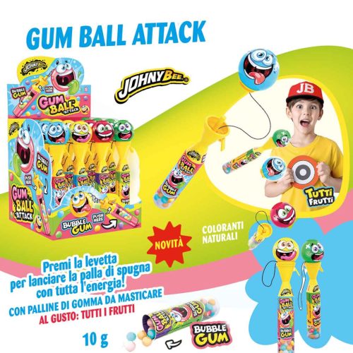 JOHNY BEE GumBall Attack 10g (16 db/dp)