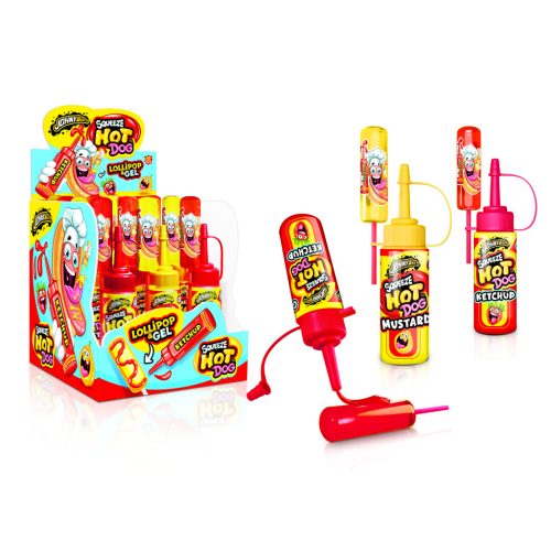 JOHNY BEE Hot Dog Squeeze 80g (12 db/dp)