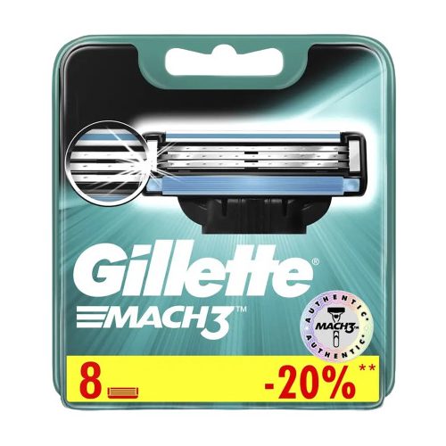 Gillette borotvabetét 8 db Mach3