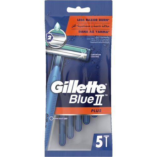 Gillette eldobható borotva 5 db Blue II Plus