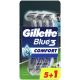 Gillette eldobható borotva 6 db Blue 3 Comfort