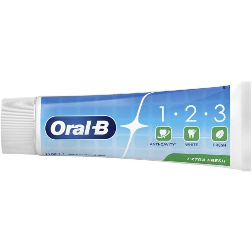 Oral-B fogkrém 75 ml 1.2.3 Extra Fresh