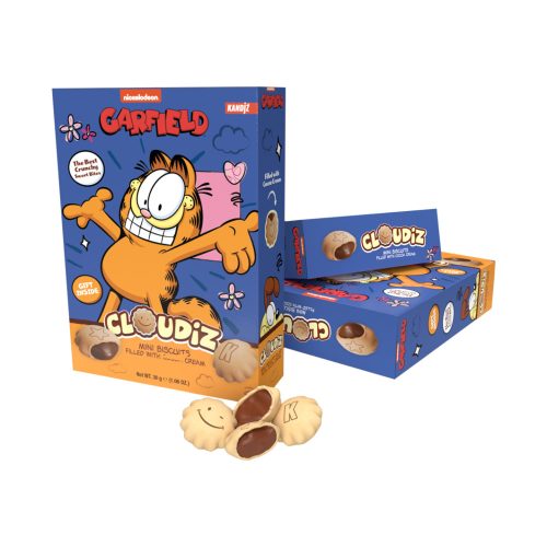 Cloudiz mini keksz kakaókrémmel töltve 30g - Garfield