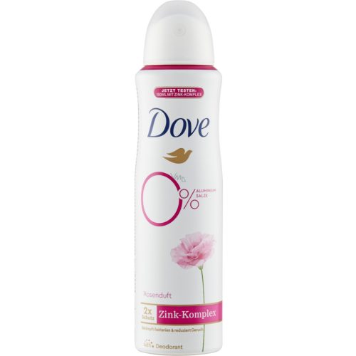 Dove dezodor 150 ml Zink Komplex Rosenduft 0%