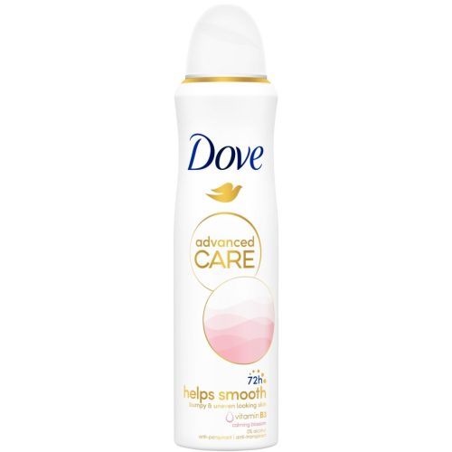 Dove dezodor 150 ml Helps Smooth Calming Blossom 0% Alcohol