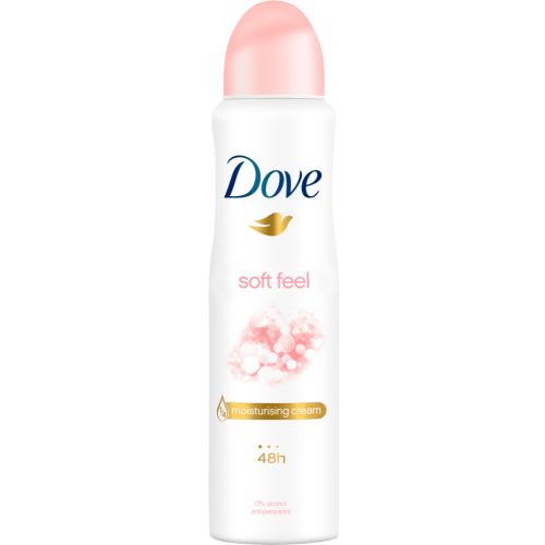 Dove dezodor 150 ml Soft Feel Peony&Amber 0% Alcohol