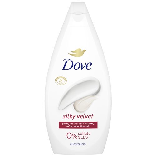 Dove tusfürdő 720 ml Silky Velvet