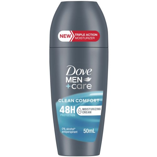 Dove roll-on férfi 50 ml Men+Care Clean Comfort 0%