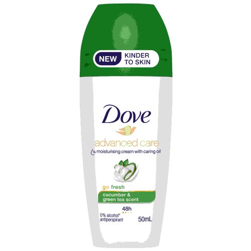 Dove roll-on 50 ml Go Fresh Cucumber&Green Tea 0% Aluminium Salts